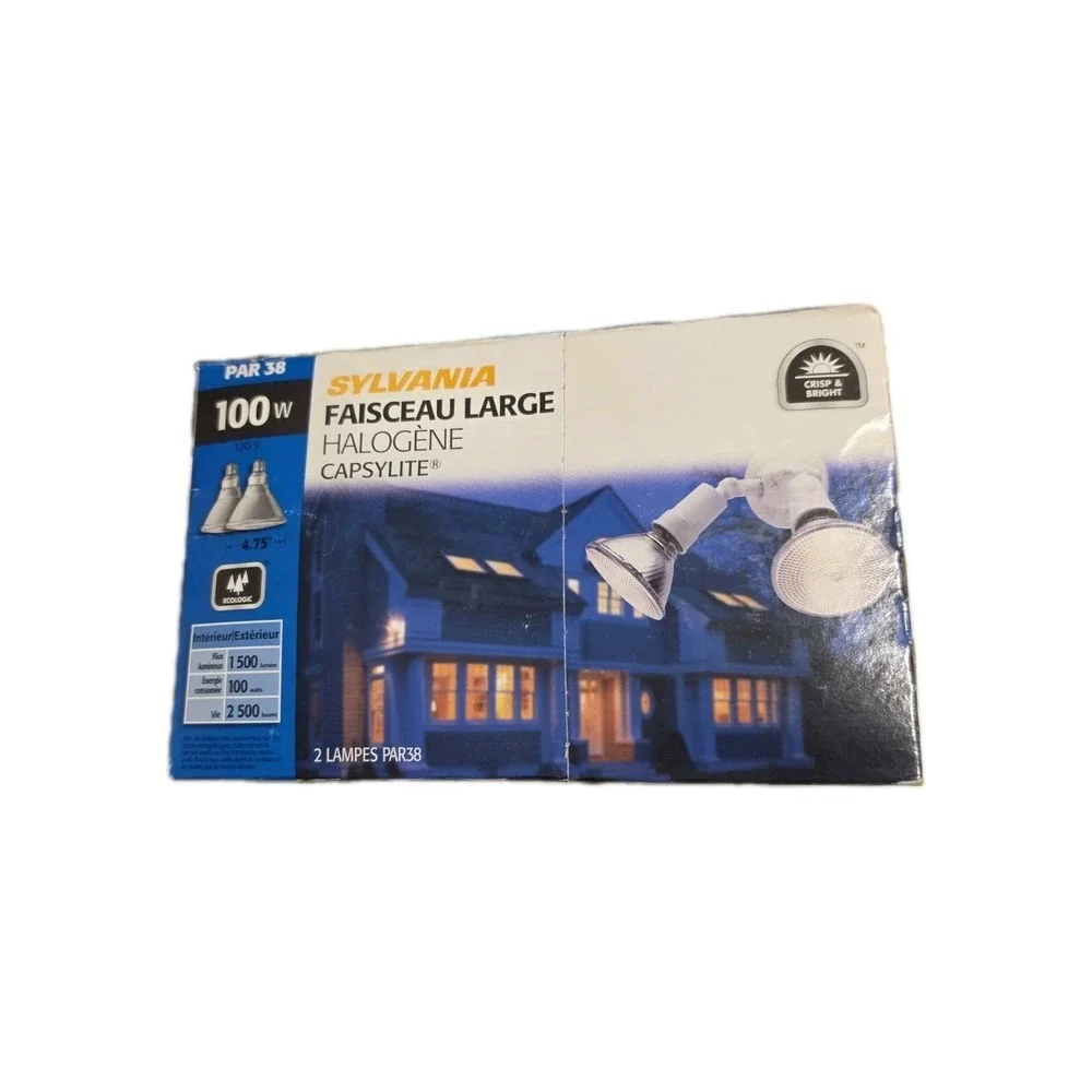 Sylvania Halogen GlFlood Capsylite 100 watt flood light